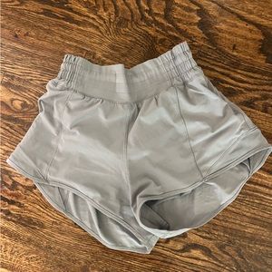 2.5 inch grey hottie hot high rise shorts